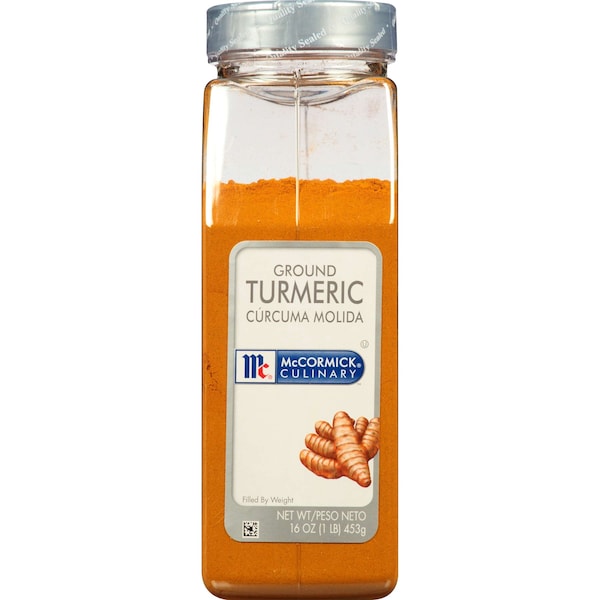 McCormick Turmeric 1lbs Container, PK6